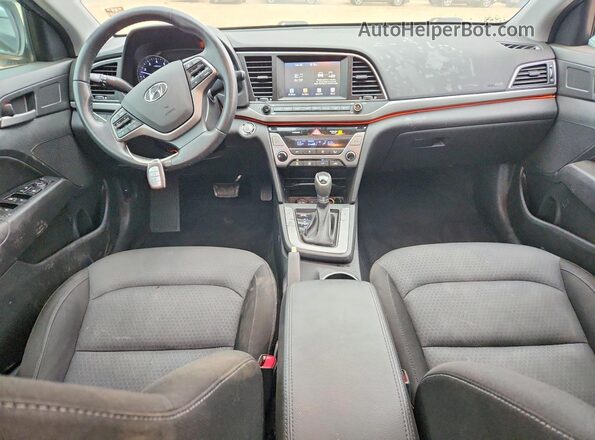 KMHD84LFXHU240674 2017 HYUNDAI ELANTRA Black 