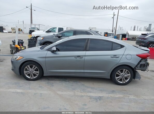 KMHD84LFXJU588089 2018 HYUNDAI ELANTRA Gray 360 interior view