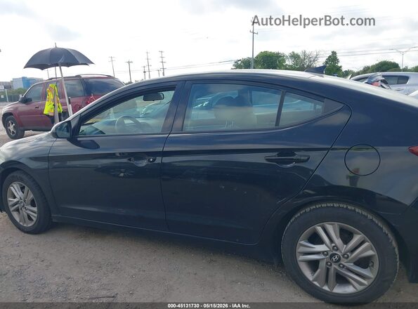 KMHD84LFXKU755939 2019 HYUNDAI ELANTRA Black 