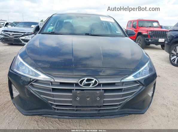 KMHD84LFXKU755939 2019 HYUNDAI ELANTRA Black 