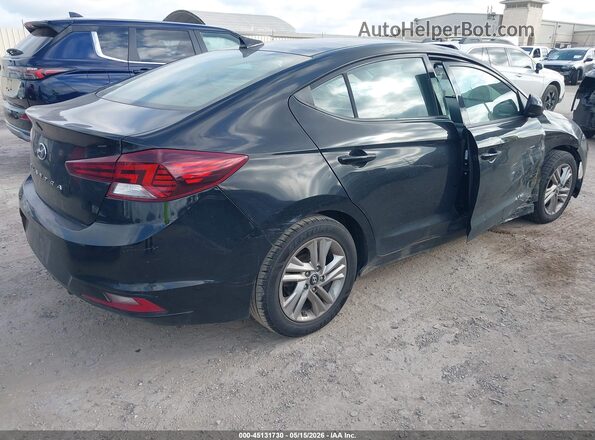 KMHD84LFXKU755939 2019 HYUNDAI ELANTRA Black 
