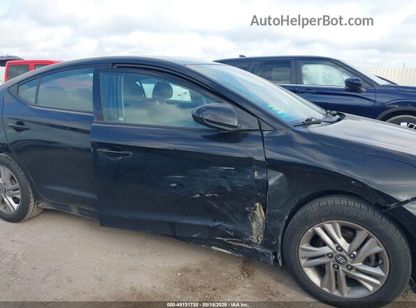 KMHD84LFXKU755939 2019 HYUNDAI ELANTRA Black 