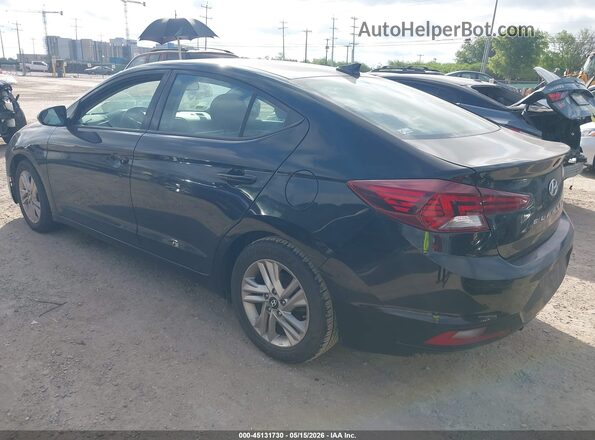 KMHD84LFXKU755939 2019 HYUNDAI ELANTRA Black 