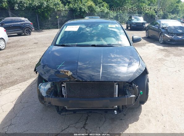 KMHD84LFXKU784910 2019 HYUNDAI ELANTRA Black Widok zestawu wskaźników