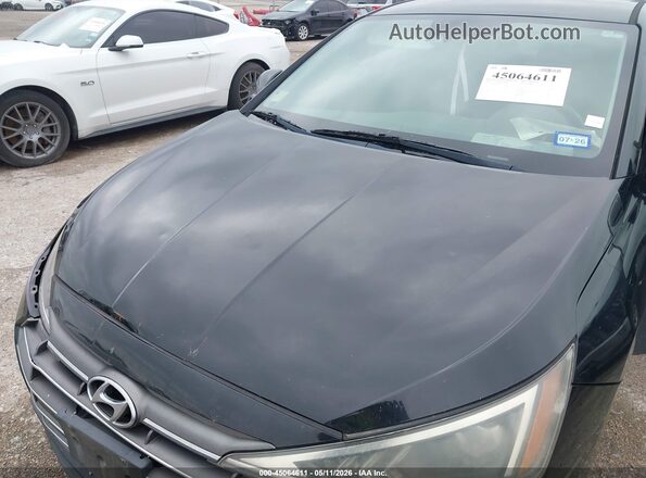 KMHD84LFXKU793462 2019 HYUNDAI ELANTRA Black 