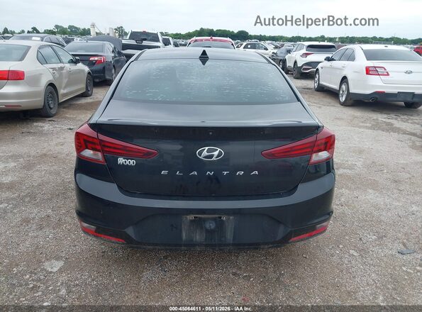 KMHD84LFXKU793462 2019 HYUNDAI ELANTRA Black 