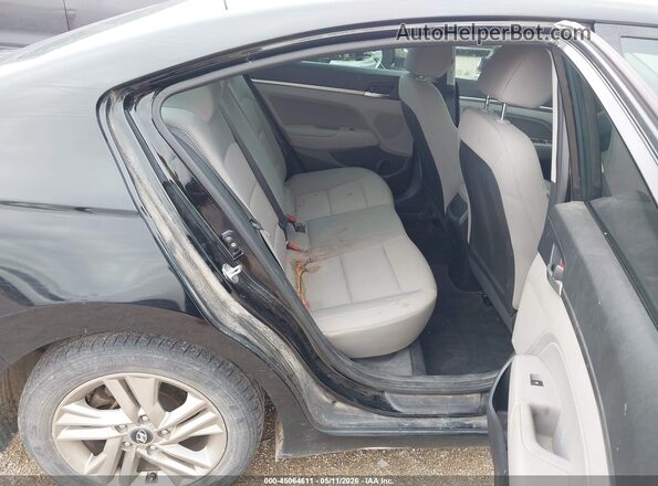 KMHD84LFXKU793462 2019 HYUNDAI ELANTRA Black Widok naklejki z numerem VIN