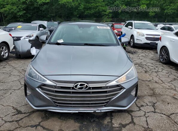 KMHD84LFXKU812270 2019 HYUNDAI ELANTRA Charcoal 