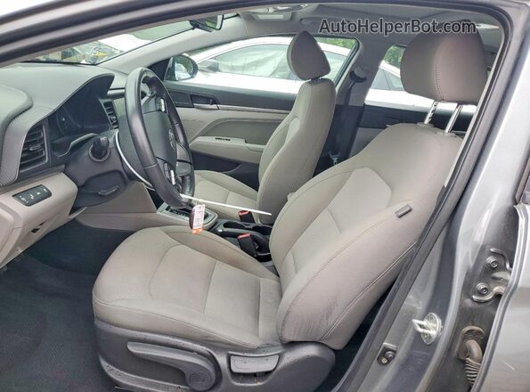KMHD84LFXKU812270 2019 HYUNDAI ELANTRA Charcoal 