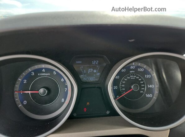 KMHDH4AE0GU490143 2016 HYUNDAI ELANTRA Blue 