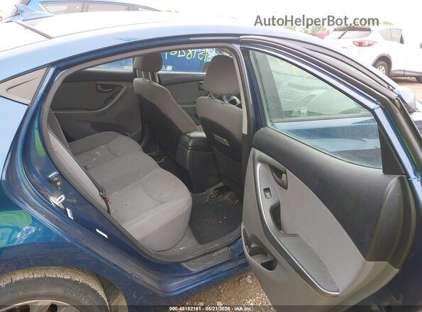 KMHDH4AE0GU503618 2016 HYUNDAI ELANTRA Blue Widok naklejki z numerem VIN