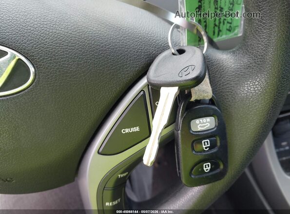 KMHDH4AE0GU652367 2016 HYUNDAI ELANTRA Gray წინა პანელის ხედი