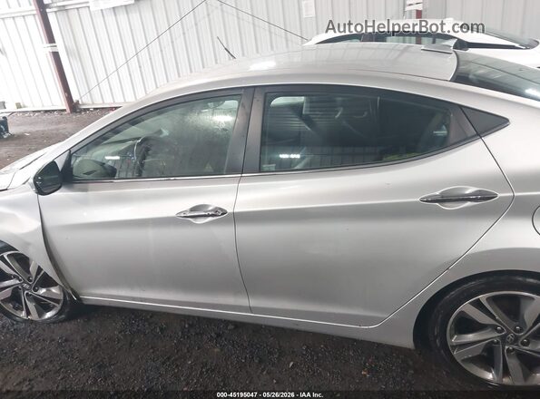 KMHDH4AE2GU561598 2016 HYUNDAI ELANTRA Silver 