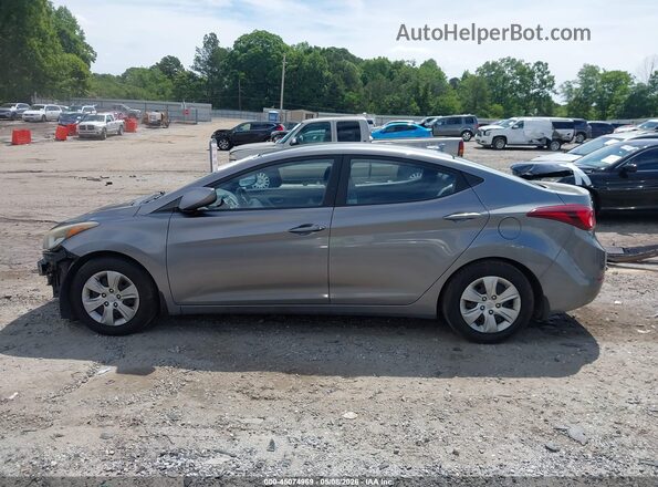 KMHDH4AE3GU645770 2016 HYUNDAI ELANTRA Gray Սալոնի 360 աստիճան տեսք