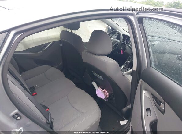 KMHDH4AE7GU543730 2016 HYUNDAI ELANTRA Gray Vista de la etiqueta del VIN