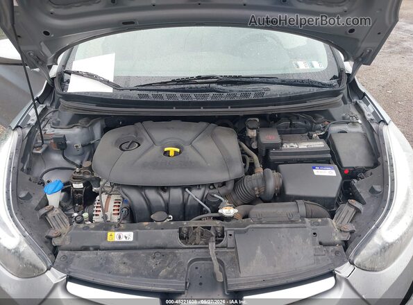 KMHDH4AE7GU543730 2016 HYUNDAI ELANTRA Gray Vista trasera