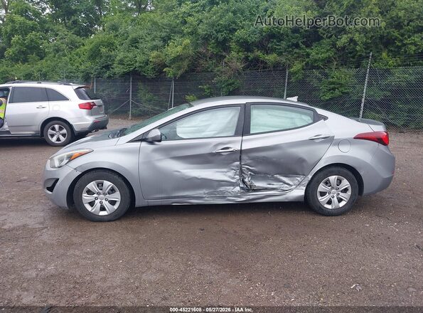KMHDH4AE7GU543730 2016 HYUNDAI ELANTRA Gray Vista interior de 360 grados