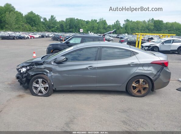 KMHDH4AE7GU603909 2016 HYUNDAI ELANTRA Gray 360 interior view