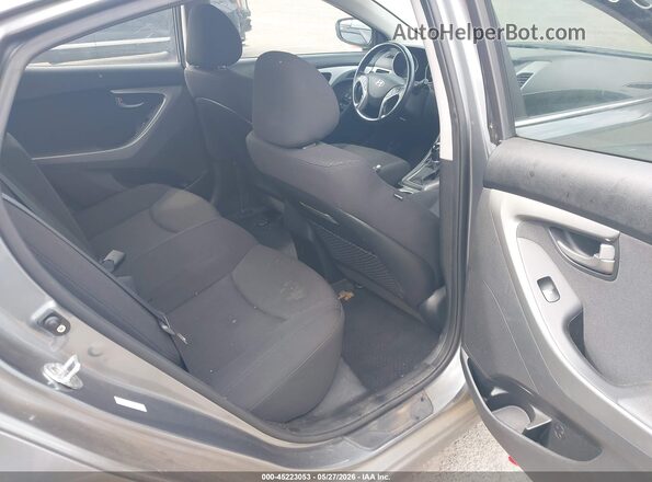 KMHDH4AE7GU603909 2016 HYUNDAI ELANTRA Gray VIN sticker view