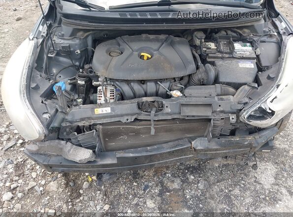 KMHDH4AE9GU623711 2016 HYUNDAI ELANTRA Gray Vista trasera