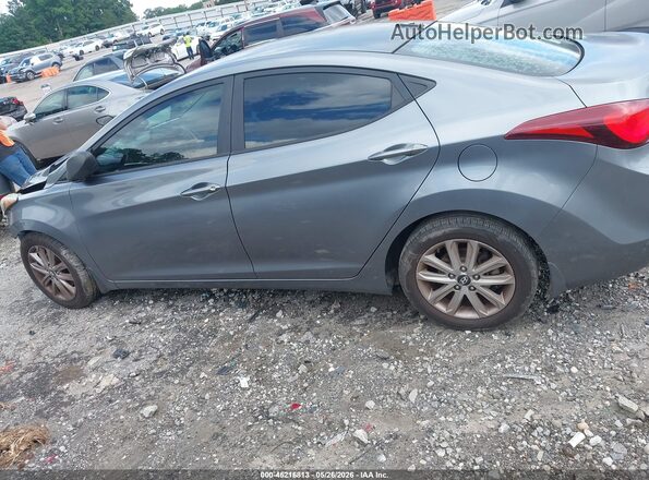 KMHDH4AE9GU623711 2016 HYUNDAI ELANTRA Gray Vista interior de 360 grados