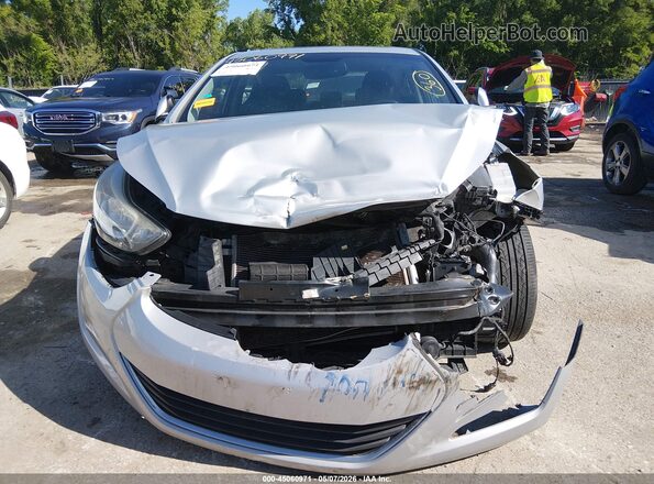 KMHDH4AEXGU579413 2016 HYUNDAI ELANTRA Silver 