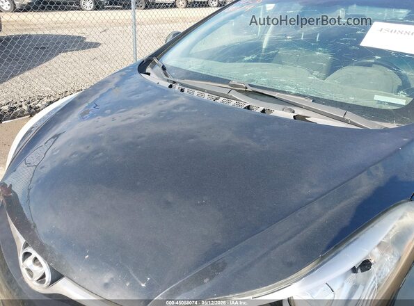 KMHDH4AH0GU521269 2016 HYUNDAI ELANTRA Black Вид спереду