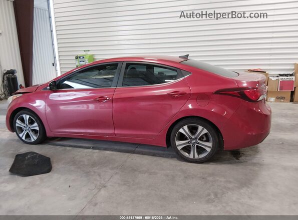 KMHDH4AH8GU488246 2016 HYUNDAI ELANTRA Red Vista interior de 360 grados