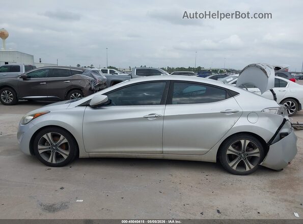 KMHDH4AH8GU587097 2016 HYUNDAI ELANTRA Silver 