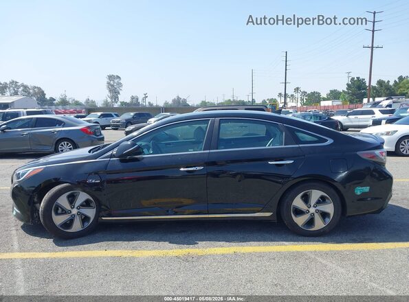 KMHE14L20HA068260 2017 HYUNDAI SONATA PLUG-IN HYBRID Черный 