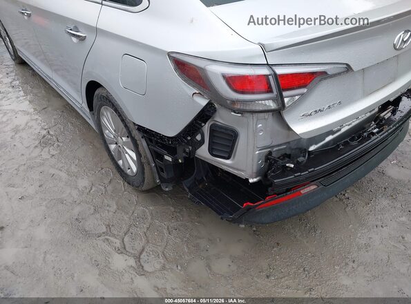 KMHE24L14GA040514 2016 HYUNDAI SONATA HYBRID Silver 