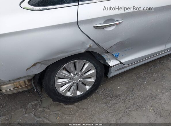 KMHE24L14GA040514 2016 HYUNDAI SONATA HYBRID Silver 