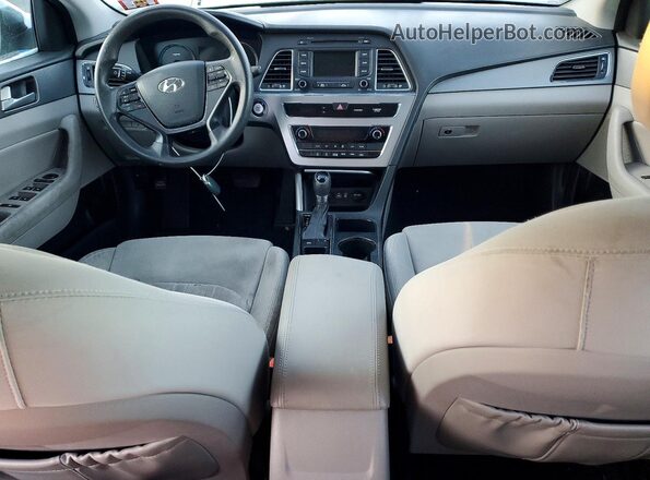 KMHE24L16GA012911 2016 HYUNDAI SONATA Зеленый Вид панели приборов