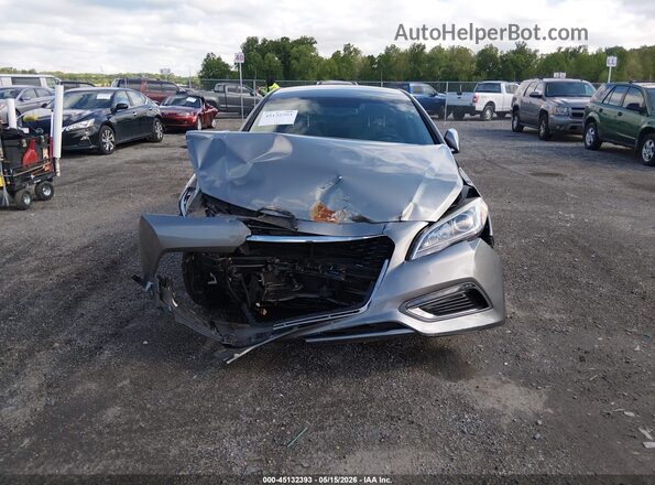 KMHE24L35HA064257 2017 HYUNDAI SONATA HYBRID Серый Вид щитка приборов