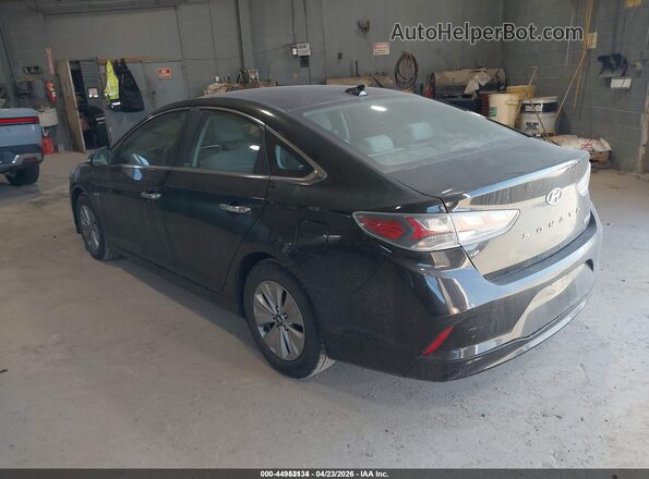 KMHE24L3XJA083358 2018 HYUNDAI SONATA HYBRID Синий 