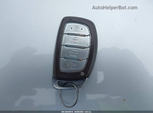 KMHE24L3XKA091056 2019 HYUNDAI SONATA HYBRID Silver წინა პანელის ხედი