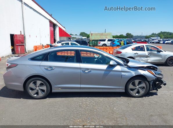 KMHE34L10GA008690 2016 HYUNDAI SONATA HYBRID Silver Панорамний вид салону 360°