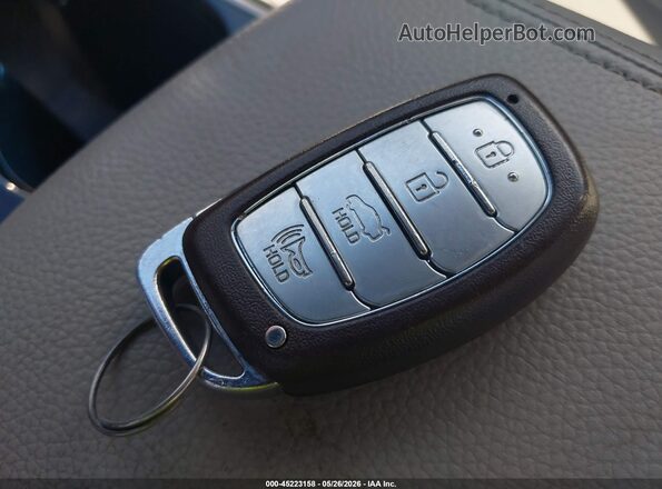 KMHE34L33JA083943 2018 HYUNDAI SONATA HYBRID Gray Vista del salpicadero