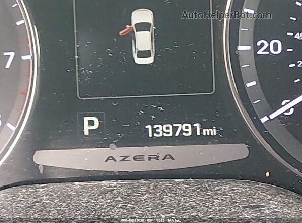 KMHFG4JG8HA587705 2017 HYUNDAI AZERA Серебряный 