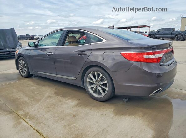 KMHFG4JG9GA501090 2016 HYUNDAI AZERA Brown Задня ліва чверть