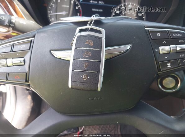 KMHG34JA4HU029540 2017 GENESIS G90 Silver 