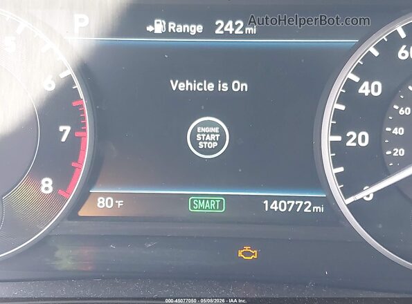KMHG34JA4HU029540 2017 GENESIS G90 Silver 