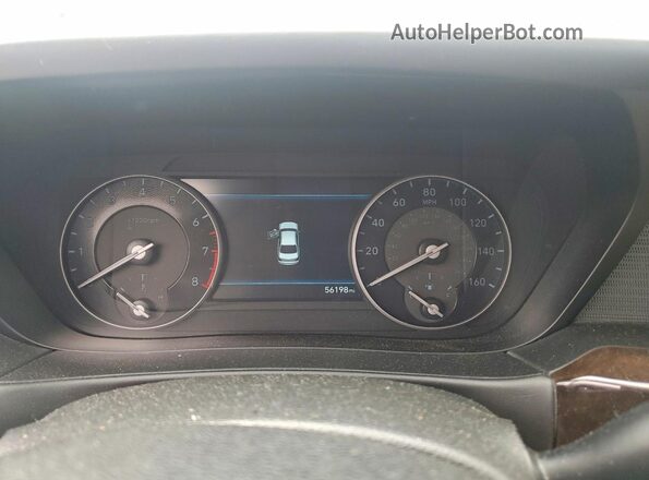KMHG34JA6HU033850 2017 GENESIS G90 Белый Вид задних сидений