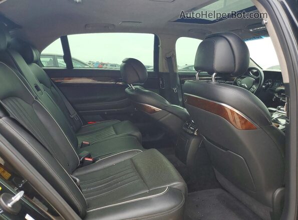 KMHG54JH3HU028368 2017 GENESIS G90 Black Widok tylnych siedzeń