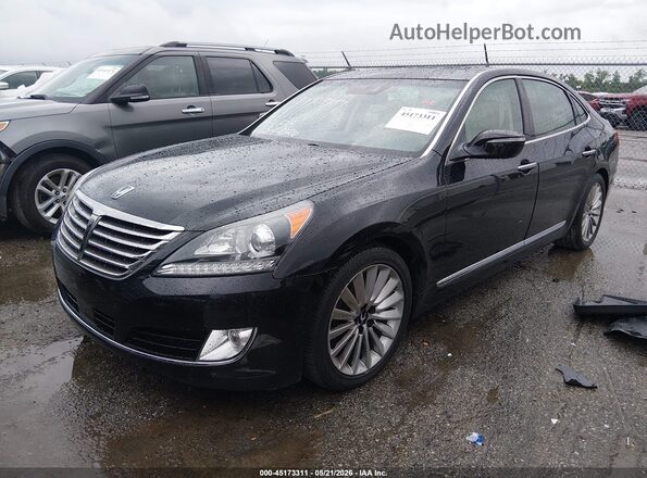 KMHGH4JH7GU106351 2016 HYUNDAI EQUUS Black 
