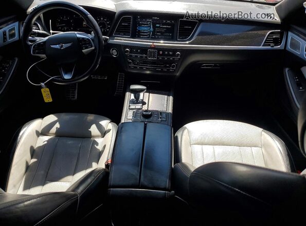 KMHGN4JB1JU226044 2018 GENESIS G80 Burgundy 