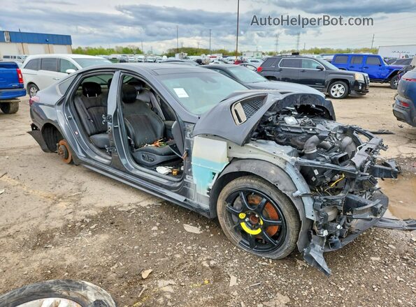 KMHGN4JB7KU300293 2019 GENESIS G80 Gray Przód prawy