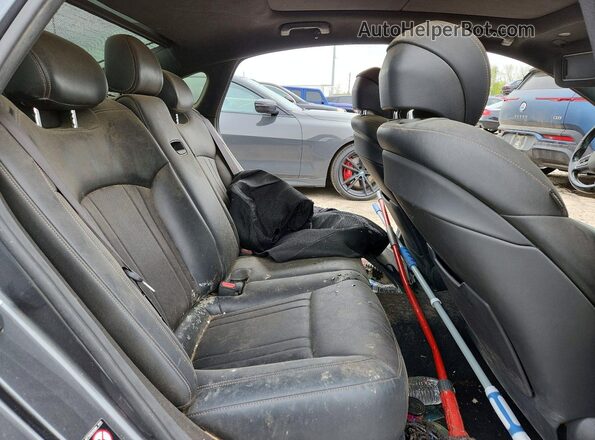 KMHGN4JB7KU300293 2019 GENESIS G80 Gray Widok tylnych siedzeń