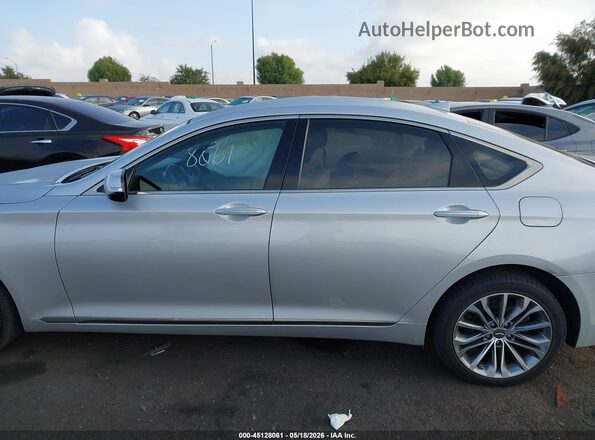KMHGN4JE2HU180941 2017 GENESIS G80 Silver Vista interior de 360 grados