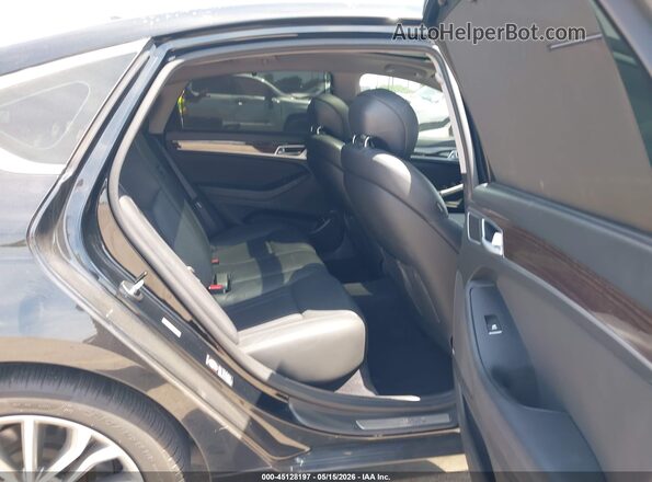 KMHGN4JE3HU174730 2017 GENESIS G80 Black Vista de la etiqueta del VIN
